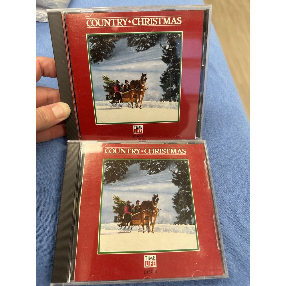 Time Life Country Christmas 2 CD 50 Songs 1988 Holiday Party Music